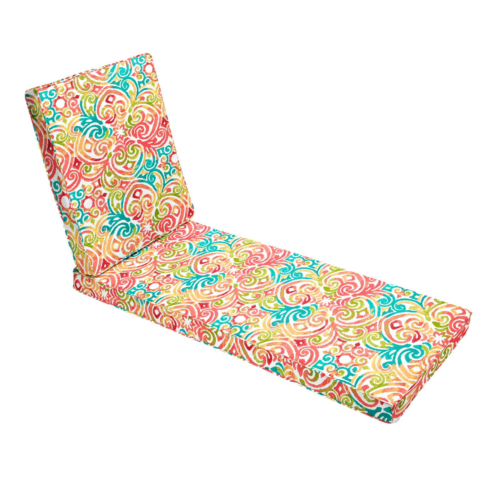 Bungalow Rose Outdoor Seat/Back Cushion with Piping